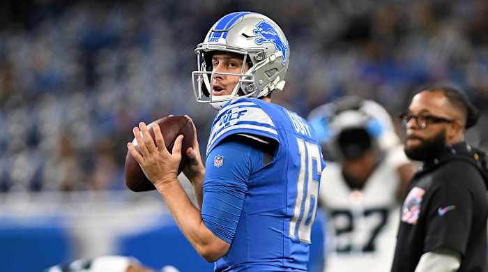 Detroit Lions quarterback Jared Goff